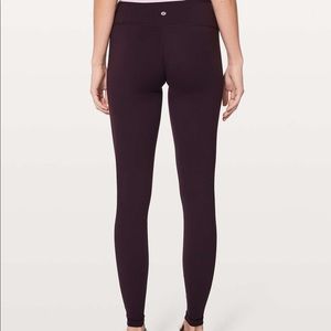 Black Cherry Wunder Unders | Lululemon Athletica